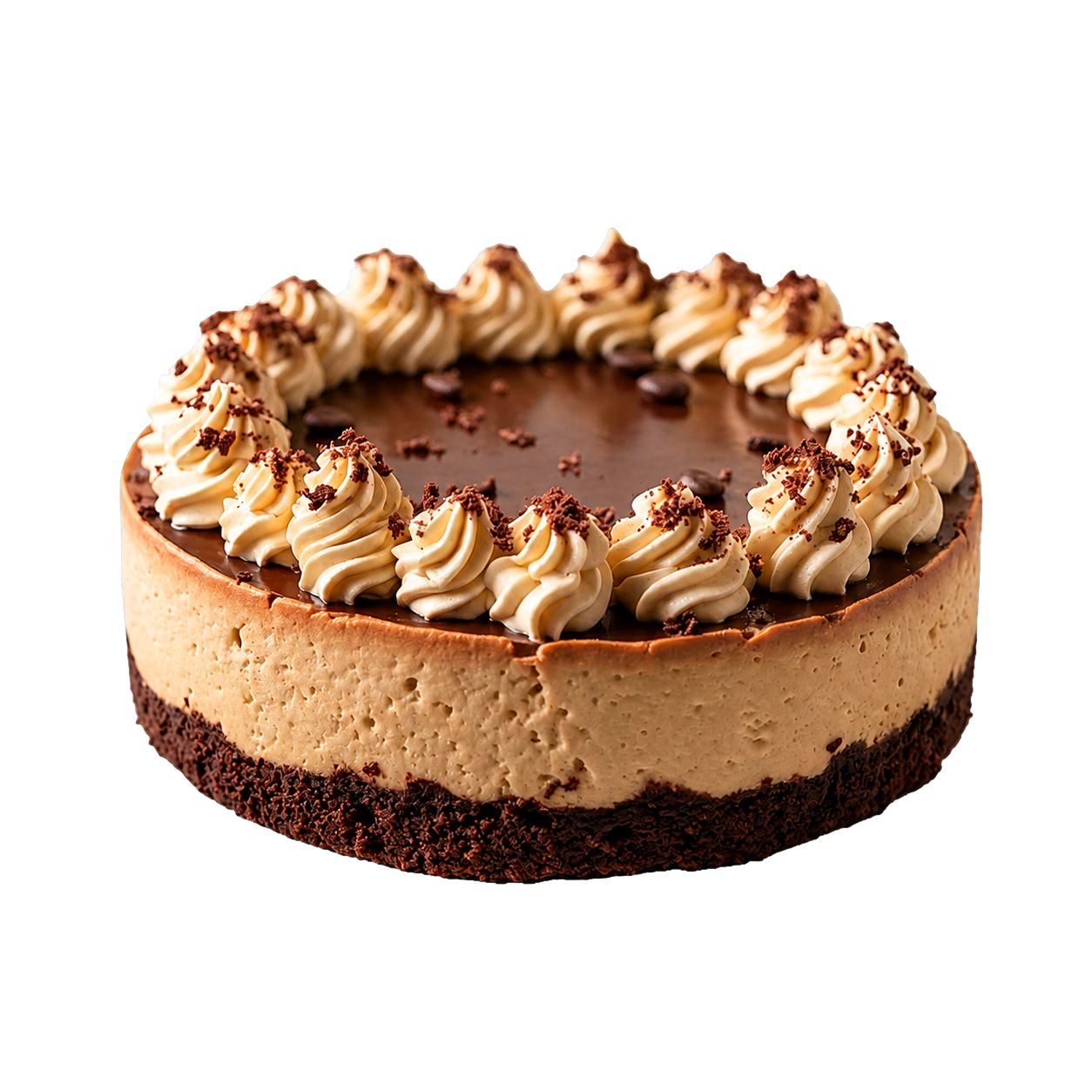 Coffee Cheesecake cake