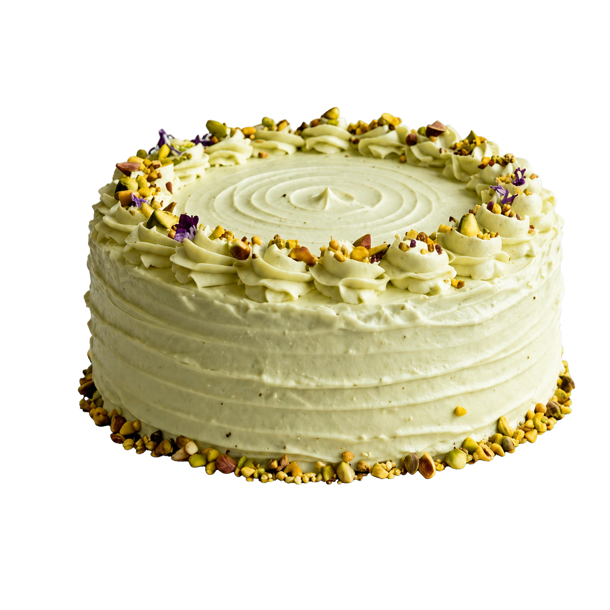 Pistachio Rose cake