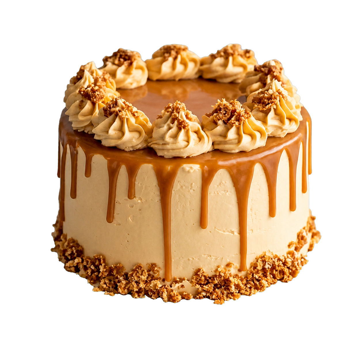 Caramel Crunch cake