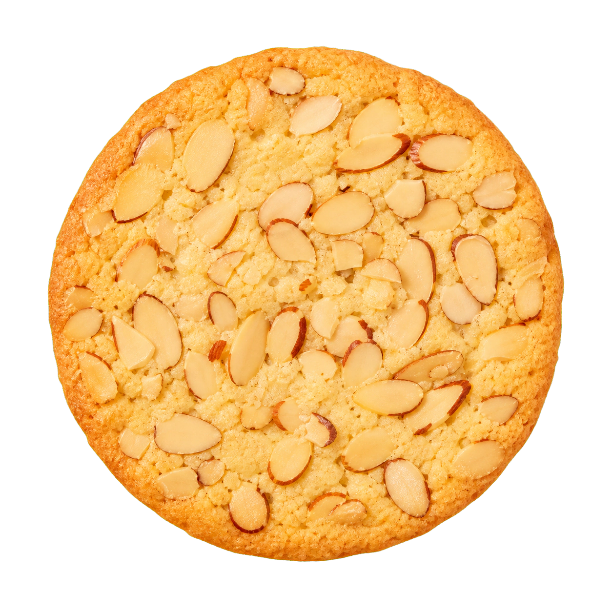 Almond Cookie, viewed from above